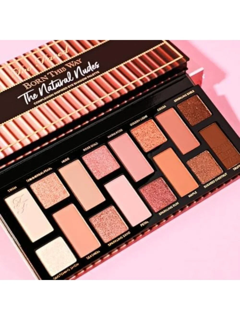 Natural Nudes Eye Shadow Palette | High Pigment & Shimmer | 0.42 oz Makeup